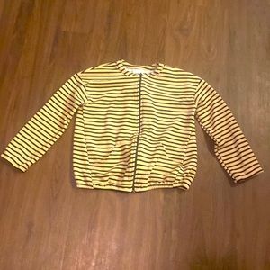 LulaRoe Tan with black stripes size 14